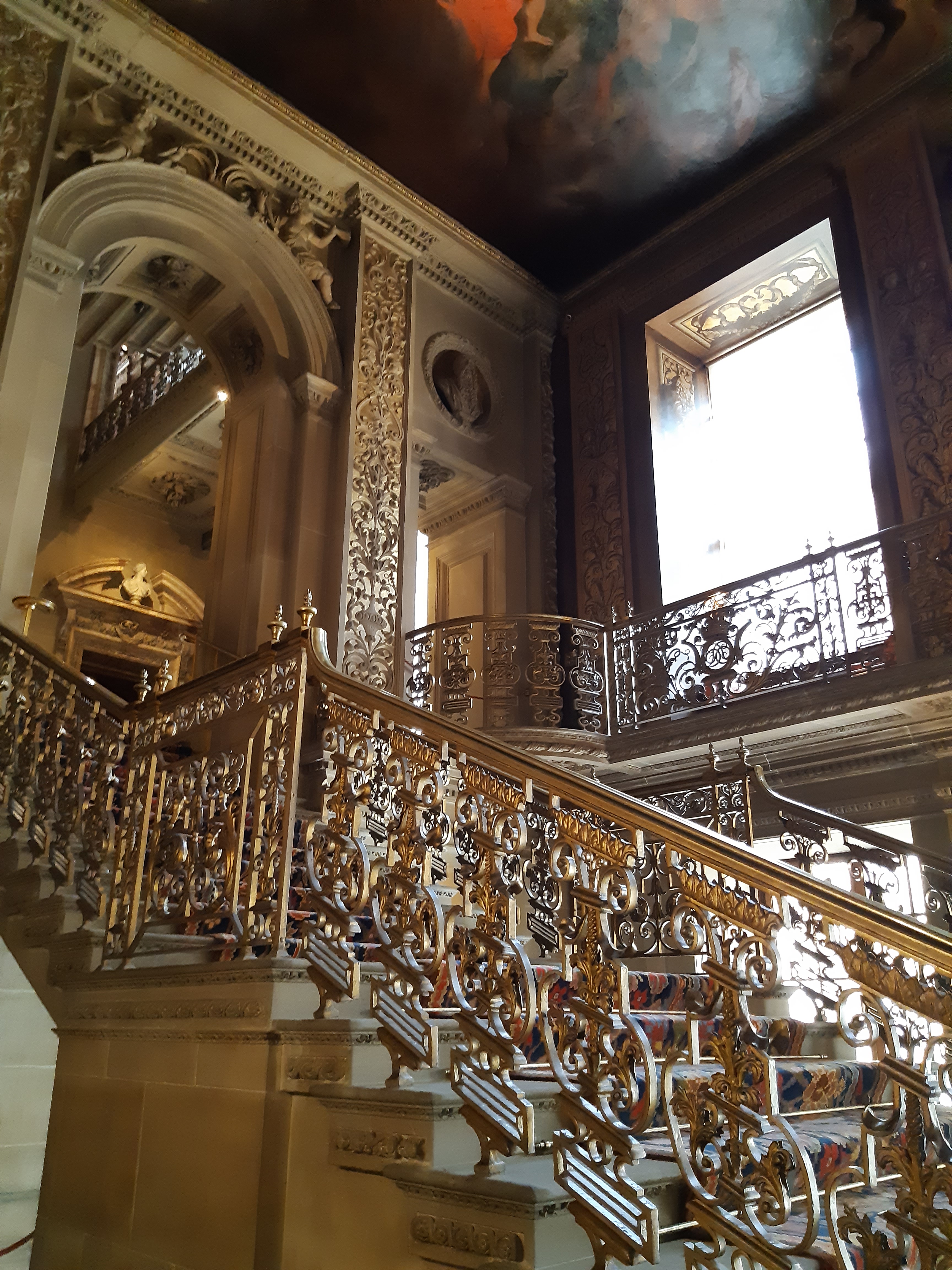 Staircase in Chatsworth House