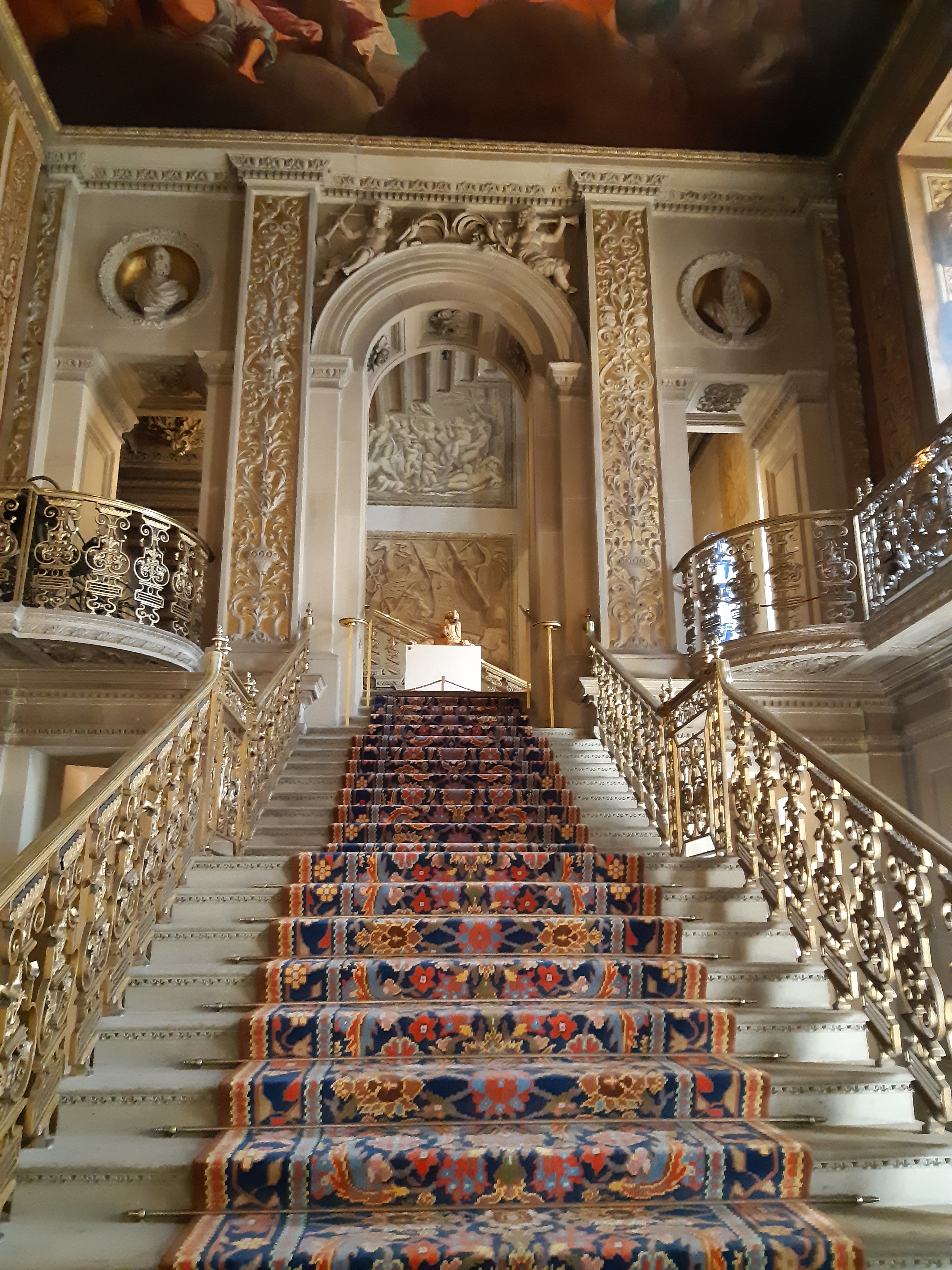 Staircase in Chatsworth House