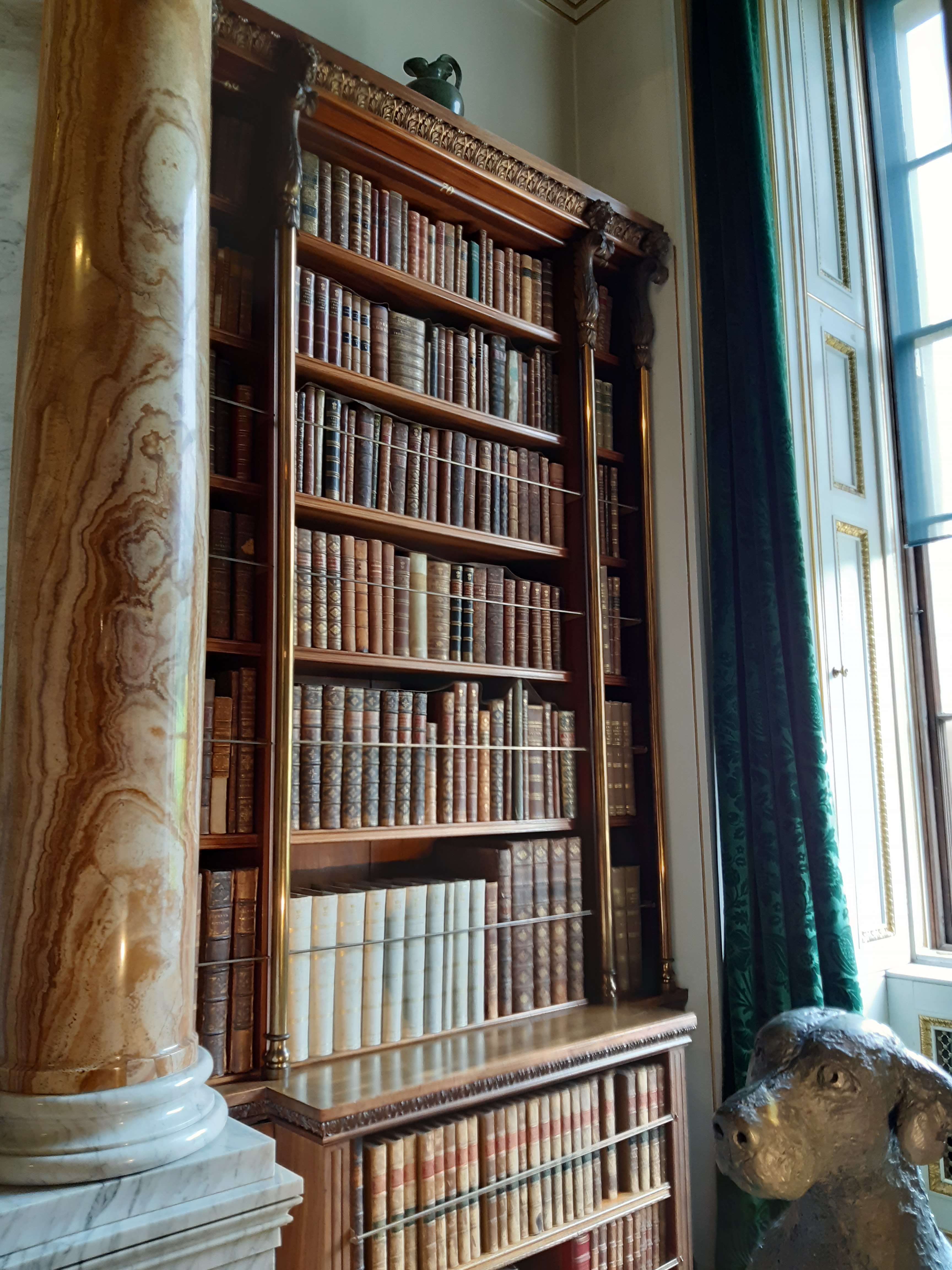 Bookcase in Chatsworth House