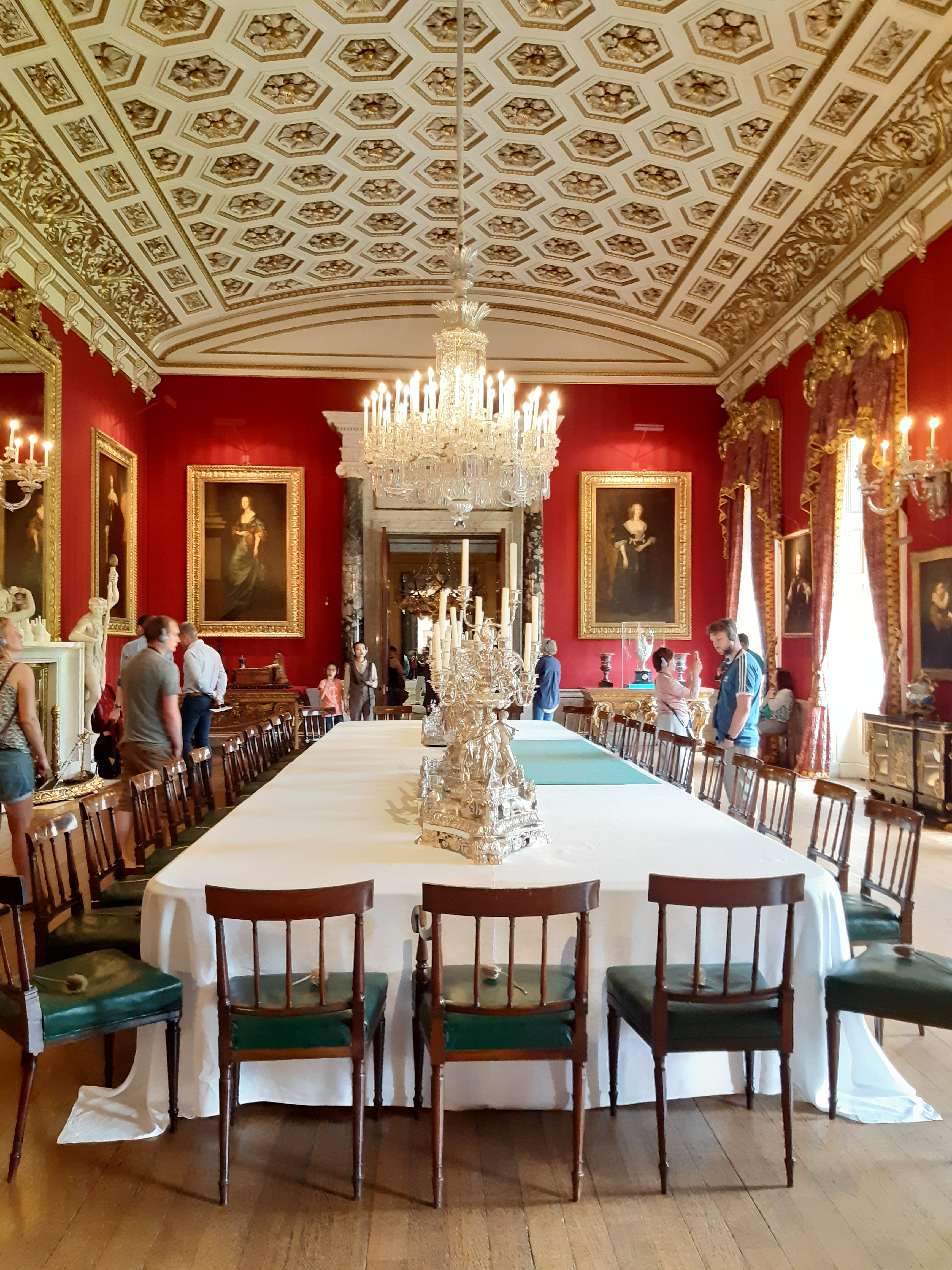 Dining Room in Chatsworth House